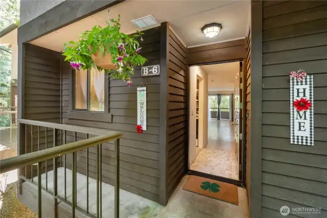 Front entry
