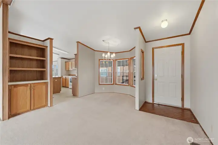 Living room off entry