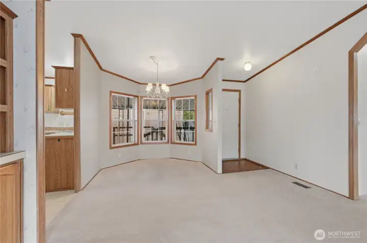 Living room off entry