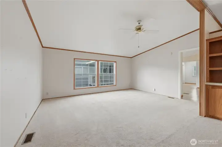 Living room off entry