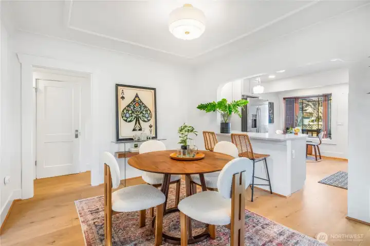 Bright and open with great flow and function.