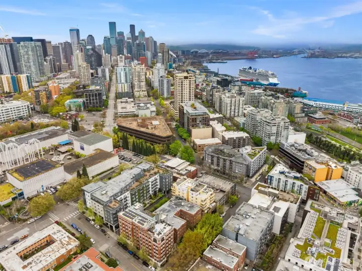 A neighborhood feel with an easy commute Downtown.