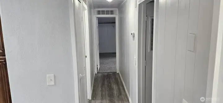 Hallway looking towards Bedroom #2