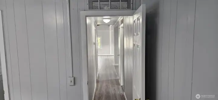 Hallway looking towards Living Room