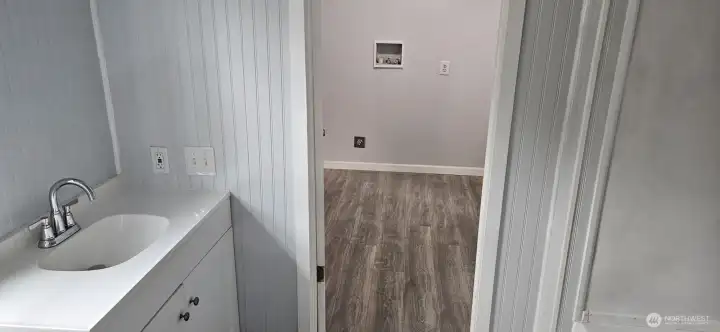 Utility Room from Bathroom #2