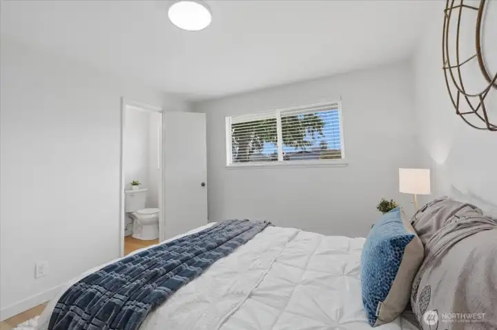 Primary bedroom with En-suite bath.