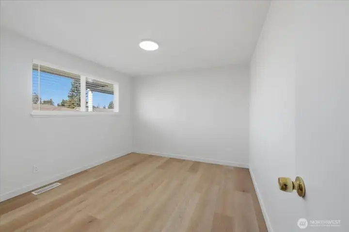 Bedroom #3. New interior paint throughout.