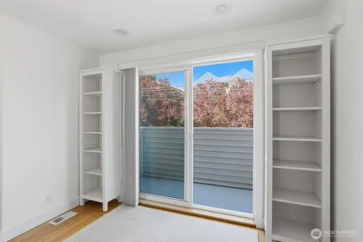 Slider to deck off main floor