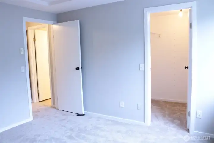 bedroom, walk-in closet on the right