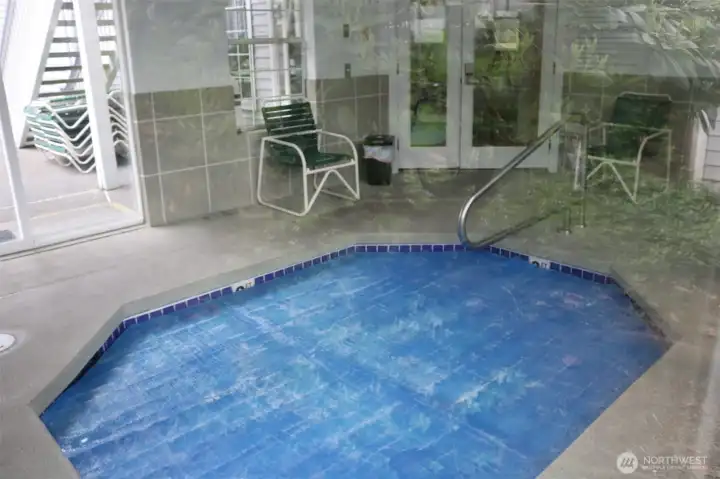 Cabana, indoor Jacuzzi hot tub