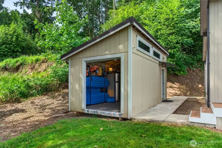 Large storage/boat shed Large storage/boat shed