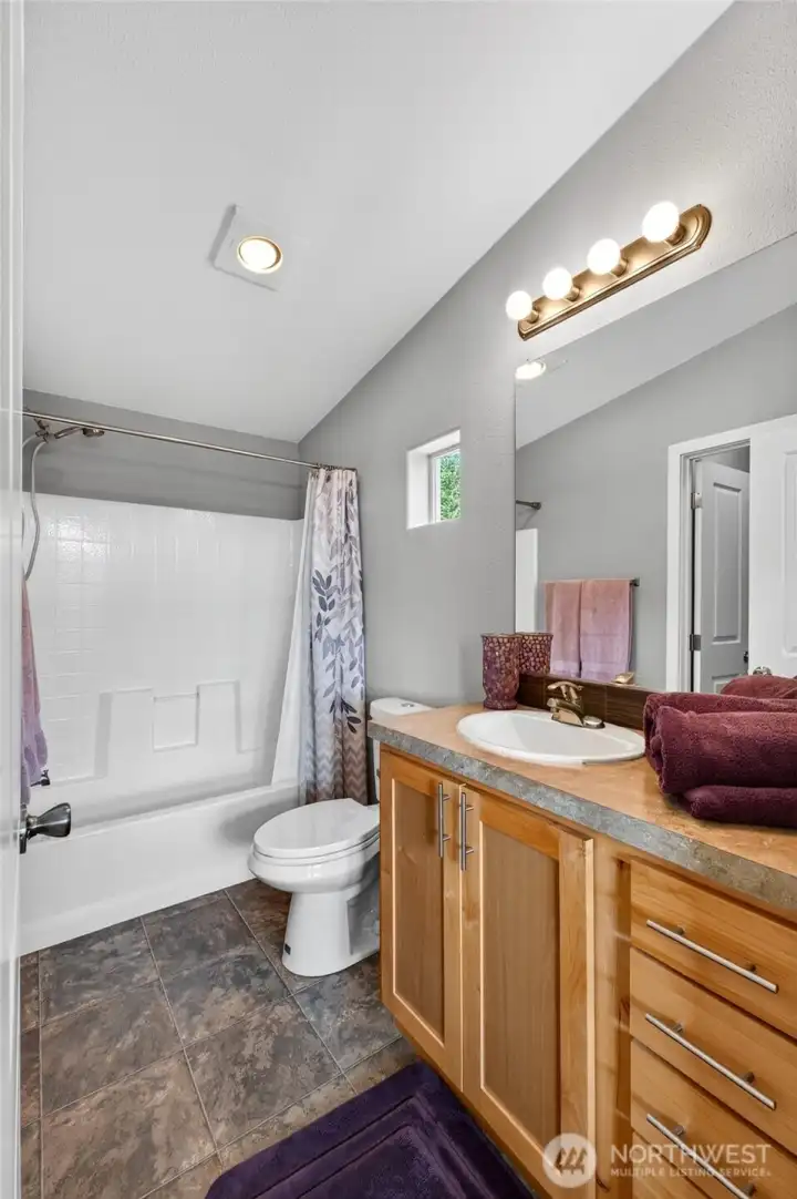 Large private full bath off primary 2, w/ walk in closet Large private full bath off primary 2, w/ walk in closet