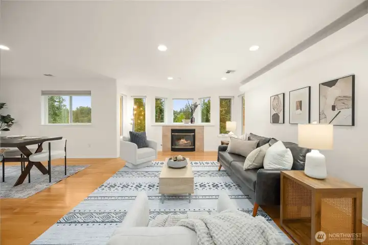 enter into a welcome living room with lots of natural light enter into a welcome living room with lots of natural light