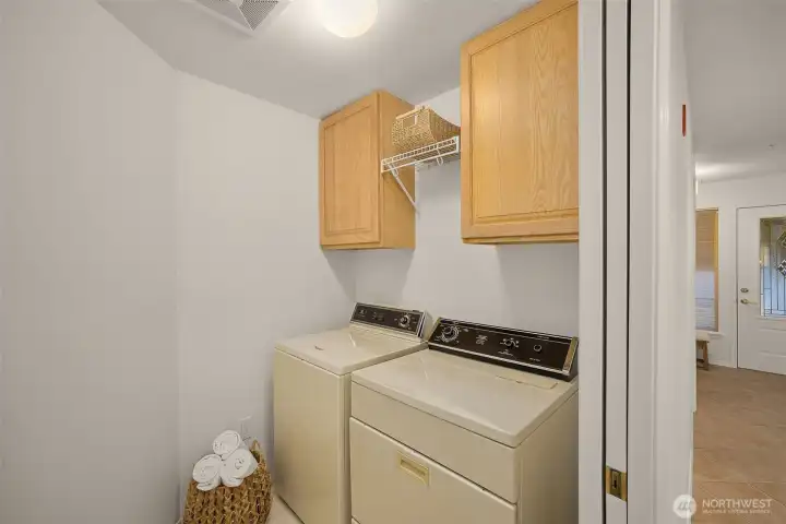 Main floor washer and dryer Main floor washer and dryer