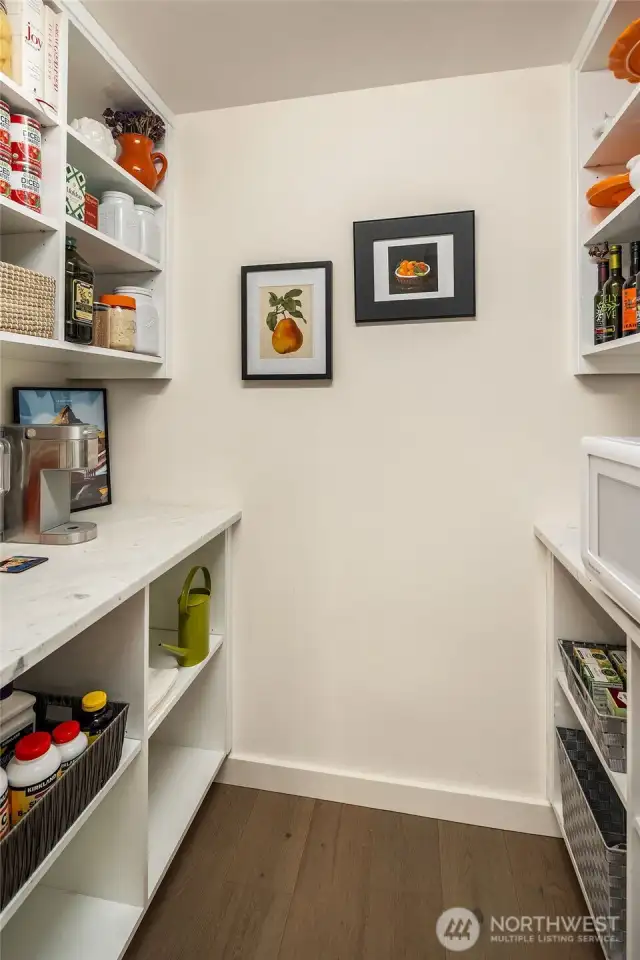 Walk in pantry