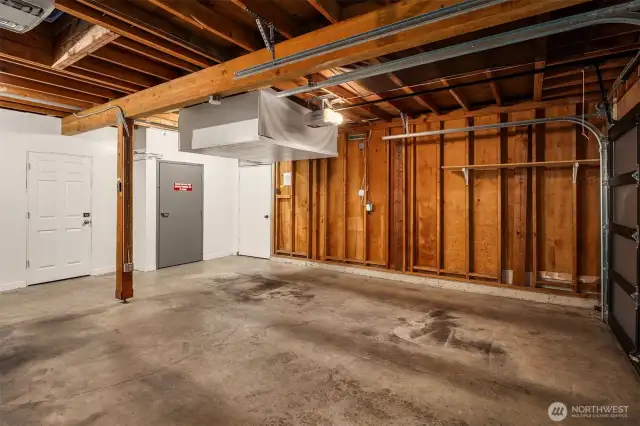 Secured 1 car garage + storage. 2nd parking space reserved uncovered.