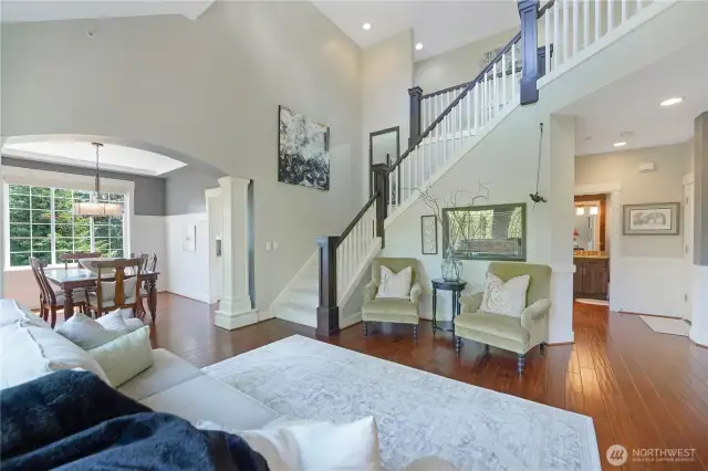 Living Room & Staircase