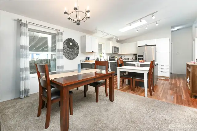 Dining Room To Kitchen View