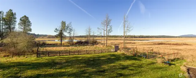 Wide open territorial views to the west.