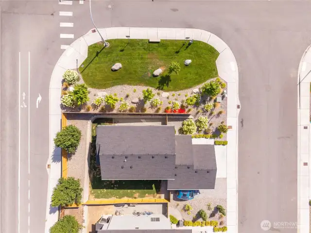 Overhead view
