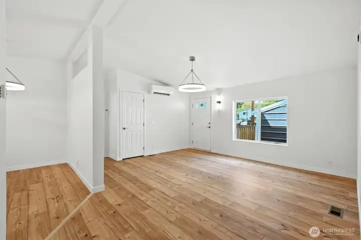 Beautiful spacious living room.