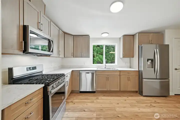 Kitchen with everything new!