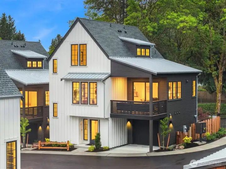 Discover Thornton Creek Commons, an artfully crafted new community of 9 high performance homes clustered in NE Seattle, 3 blocks to neighborhood amenities!  Walk score = 78!
