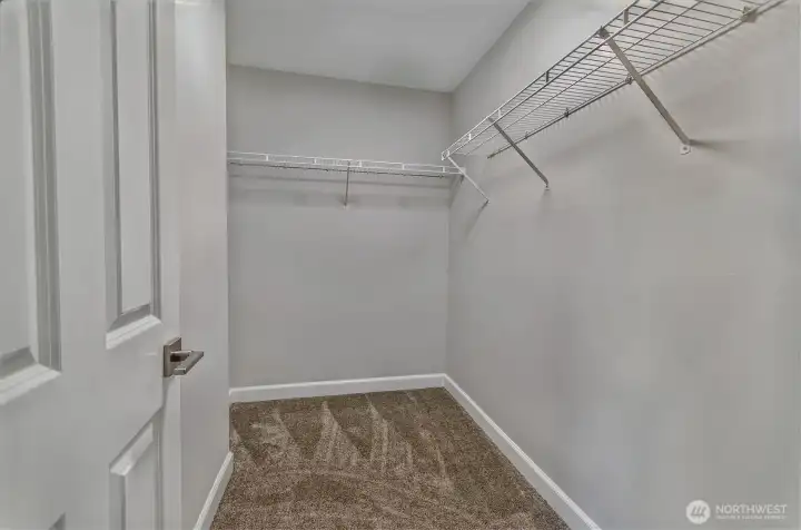 Large Primary Walk-in Closet