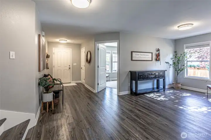 Updated flooring on the main (2020)