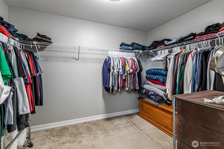Huge walk-in closet