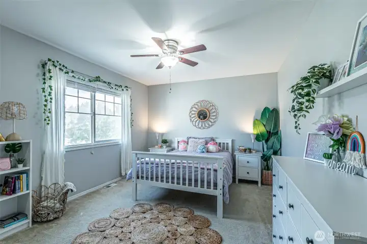 Bedroom 4 with walk in closet
