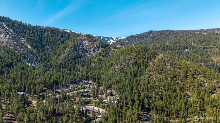 Right down the road from Mission Ridge ski slopes