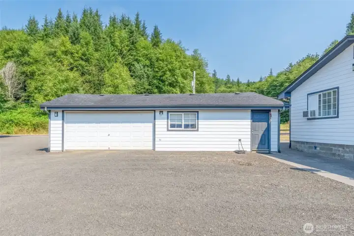 Detached Extended 2 Car Garage