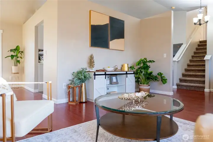 open concept living space