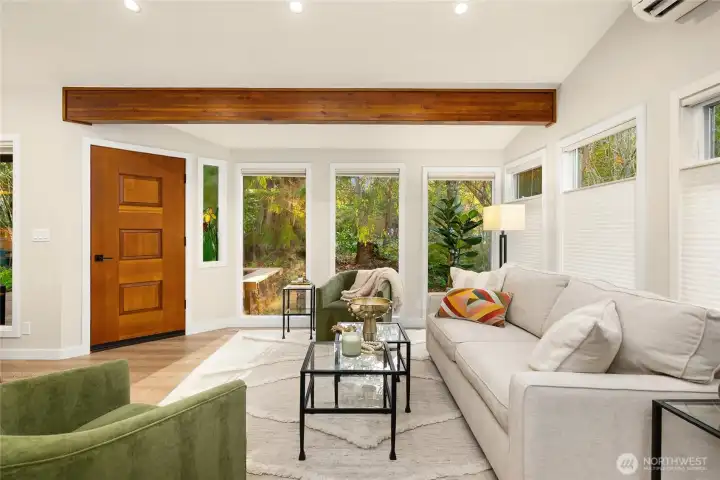 Beautiful warm wood details