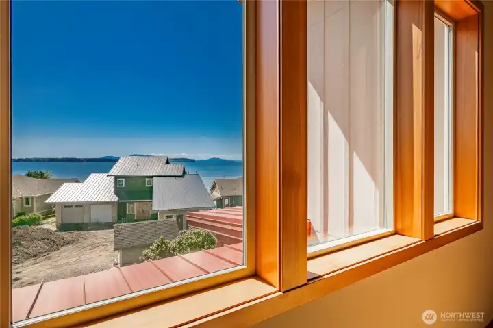 Primary bedroom. The builder did a great job.