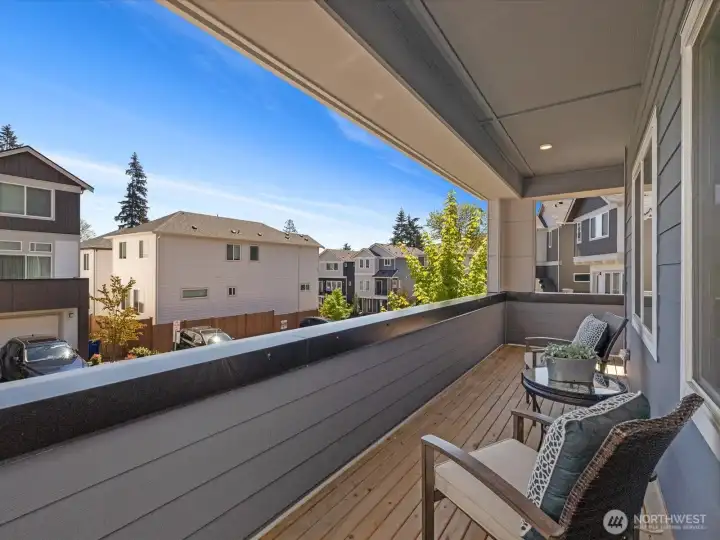 East Facing Deck