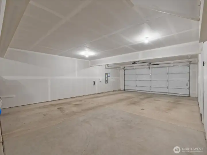 Huge 4 car garage!