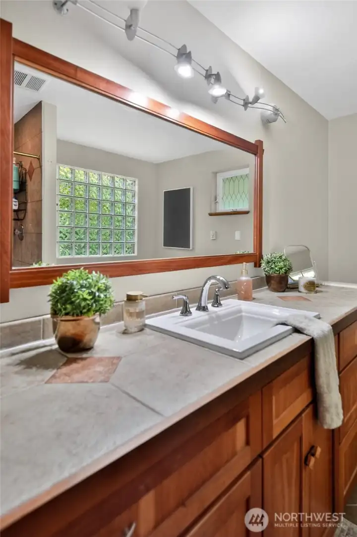 Primary Sink and Counter (with large drawers for storage)