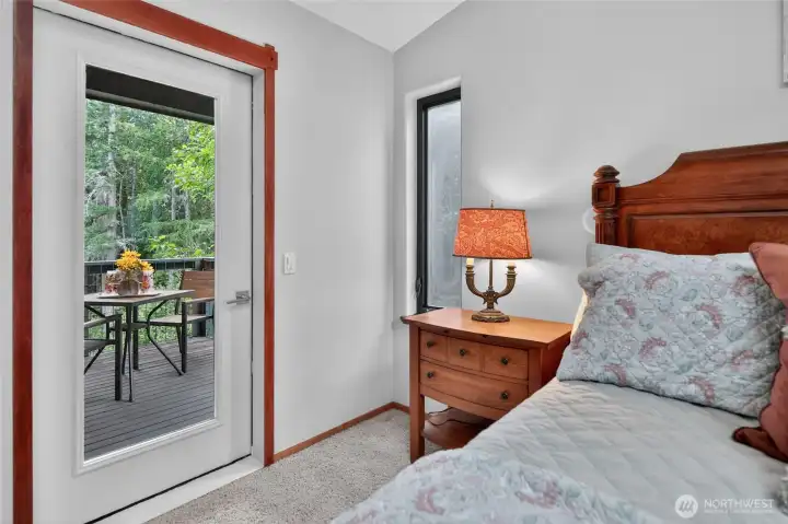Primary Bedroom Door to Viewing Deck