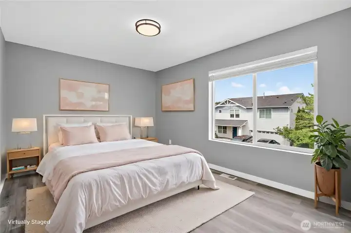 Bedroom 1 virtual staging