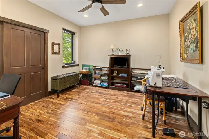 Bedroom 2. Could make for great hobby or craft room!