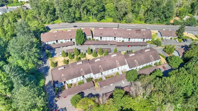 Another aerial shot facing Northwest.