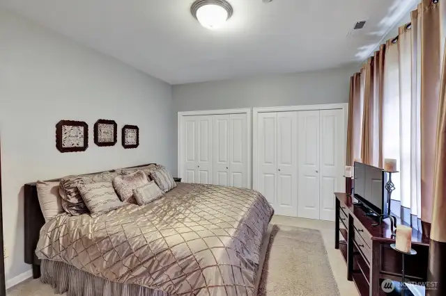 One of 4 upstairs bedrooms.