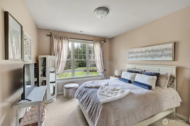 One of 4 upstairs bedrooms.