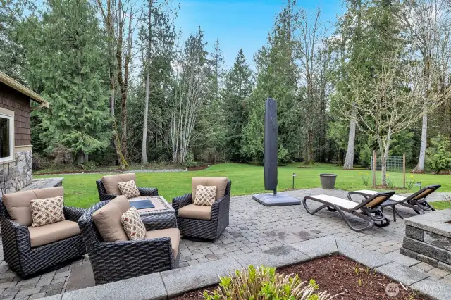 Relax on your outdoor patio with hot tub.