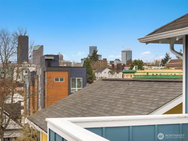 View from the balcony