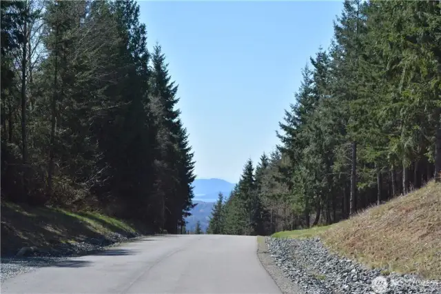 View of Bay & Islands from the main road