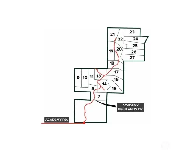 Project Map of the Lots
