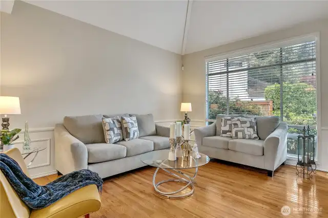 The formal living room is absolutely perfect for entertaing.